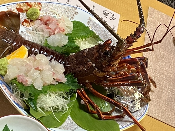 伊勢海老活造り